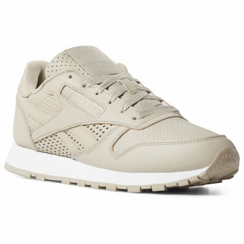 Reebok Classic Leather Shoes Womens Beige India GN4476CV